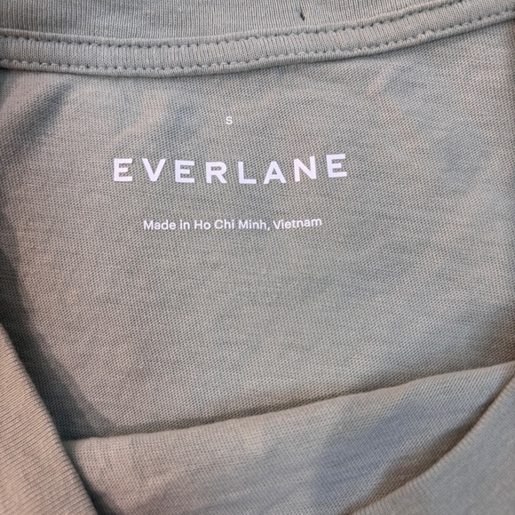Everlane Human Being Green Top | Size Small - Picture 3 of 5